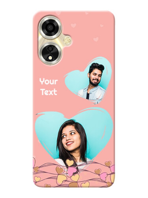 Custom Oppo A59 5G customized phone cases: Love Doodle Design