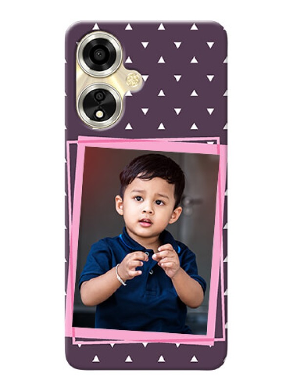 Custom Oppo A59 5G Phone Cases: Triangle Pattern Dotted Design