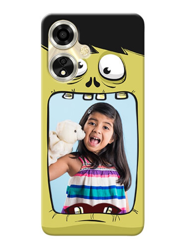 Custom Oppo A59 5G Mobile Covers: Cartoon monster back case Design