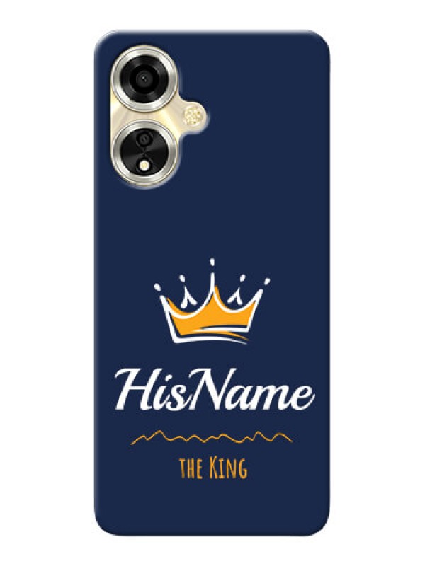 Custom Oppo A59 5G King Phone Case with Name