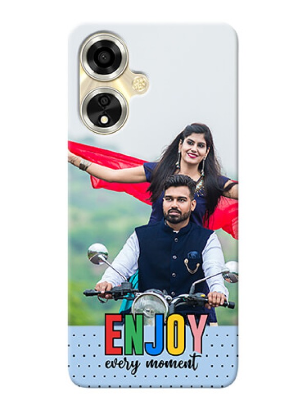 Custom Oppo A59 5G Photo Printing on Case with Enjoy Every Moment Design