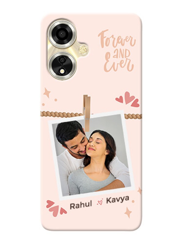 Custom Oppo A59 5G Custom Phone Case with Forever and ever love Design