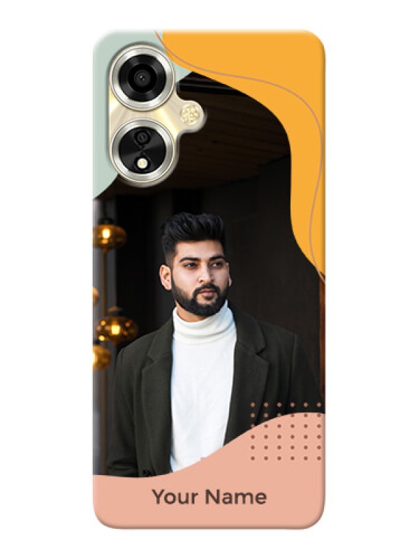 Custom Oppo A59 5G Personalized Phone Case with Tricoloured overlay design