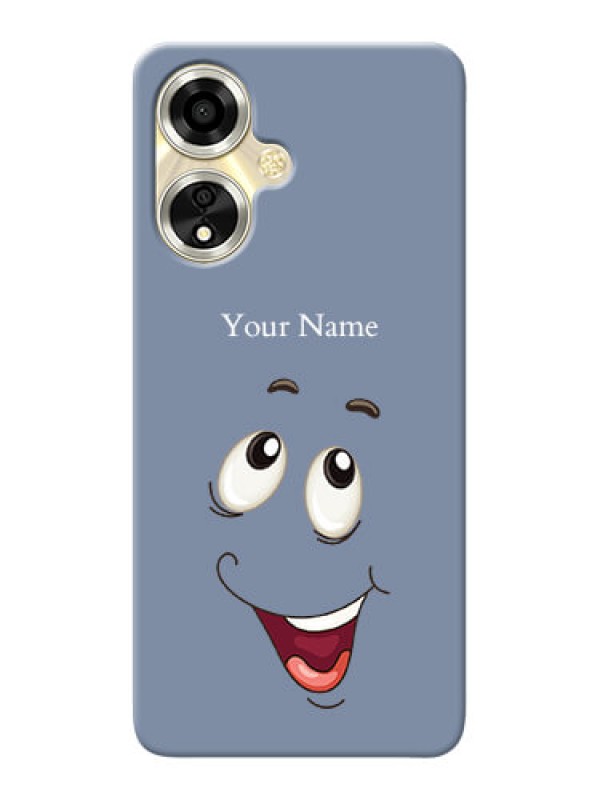 Custom Oppo A59 5G Photo Printing on Case with Laughing Cartoon Face Design