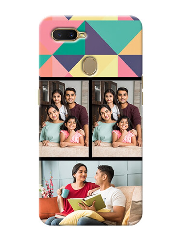 Custom Oppo A5s personalised phone covers: Bulk Pic Upload Design