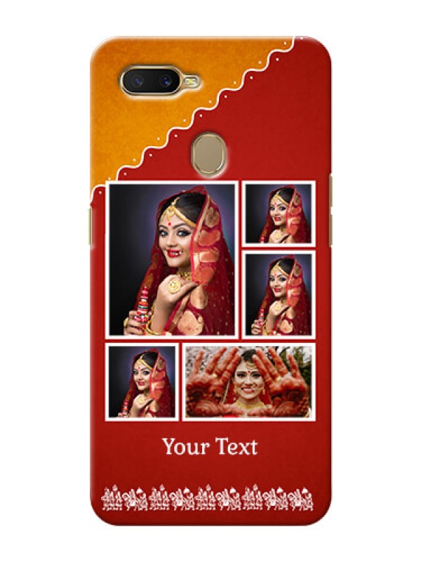 Custom Oppo A5s customized phone cases: Wedding Pic Upload Design