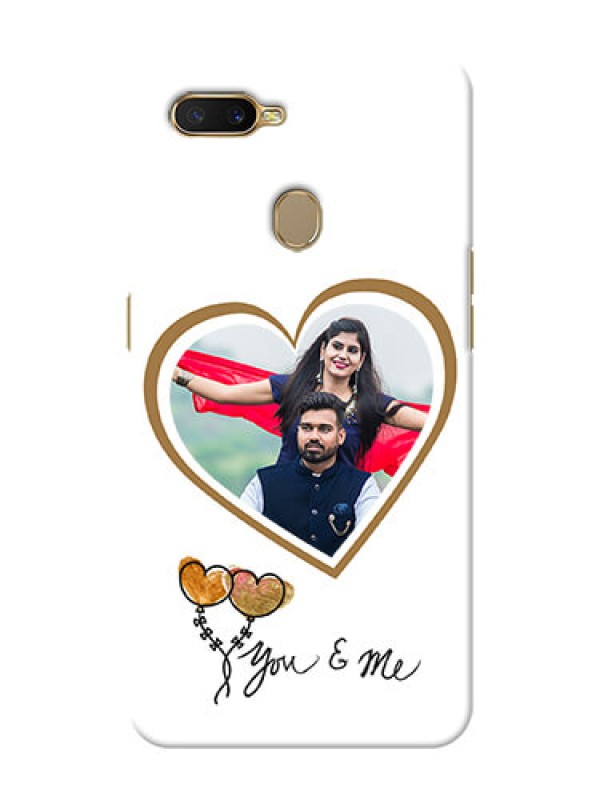 Custom Oppo A5s customized phone cases: You & Me Design