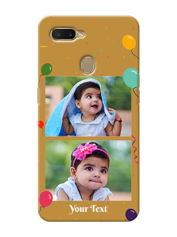 Custom Oppo A5s Phone Covers: Image Holder with Birthday Celebrations Design