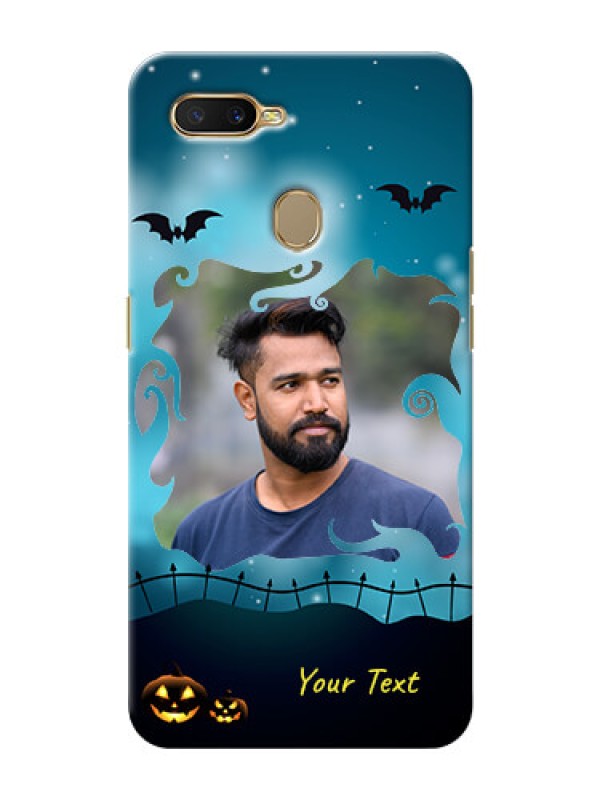 Custom Oppo A5s Personalised Phone Cases: Halloween frame design