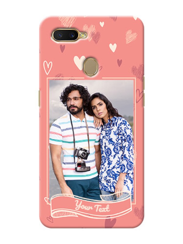 Custom Oppo A5s custom mobile phone cases: love doodle art Design