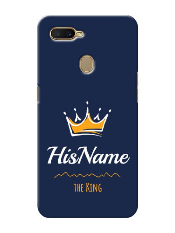 Custom Oppo A5S King Phone Case with Name