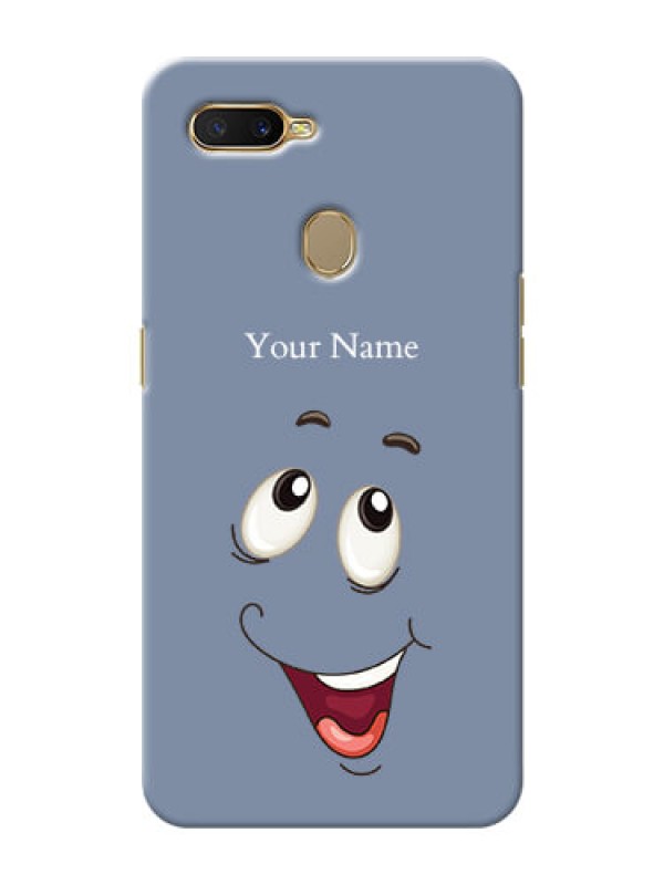 Custom Oppo A5S Phone Back Covers: Laughing Cartoon Face Design