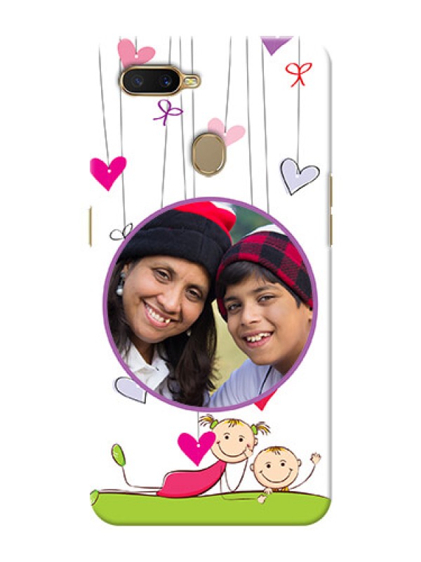Custom Oppo A7 Mobile Cases: Cute Kids Phone Case Design
