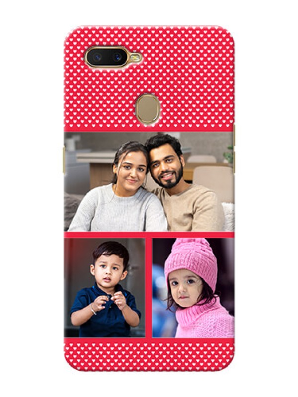 Custom Oppo A7 mobile back covers online: Bulk Pic Upload Design