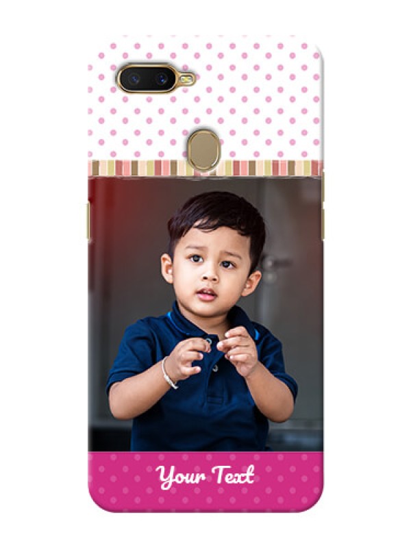 Custom Oppo A7 custom mobile cases: Cute Girls Cover Design