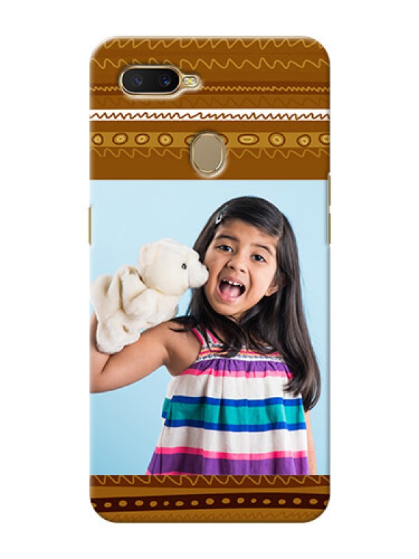 Custom Oppo A7 Mobile Covers: Friends Picture Upload Design 