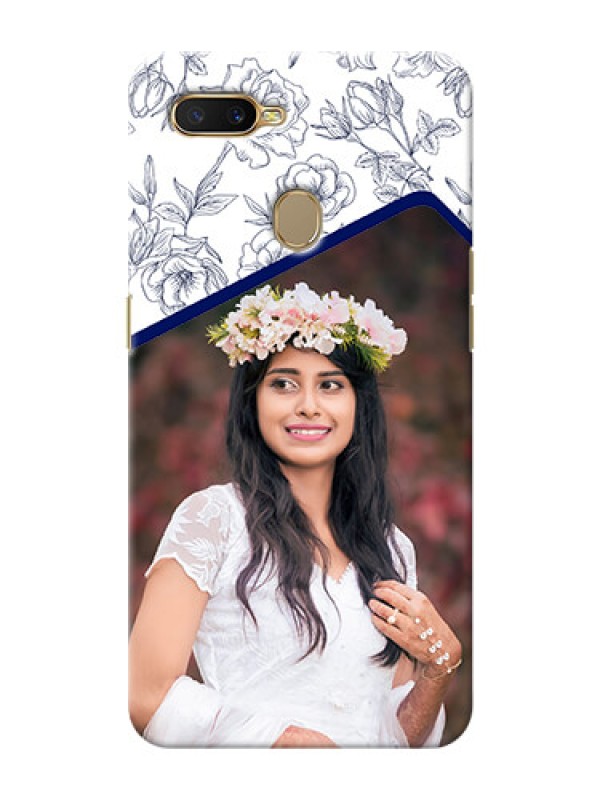 Custom Oppo A7 Phone Cases: Premium Floral Design