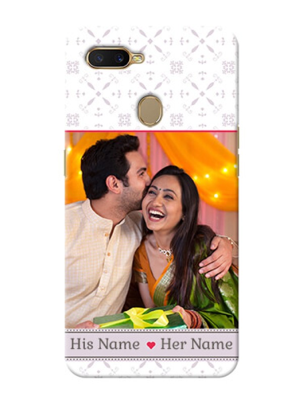 Custom Oppo A7 Phone Cases with Photo and Ethnic Design