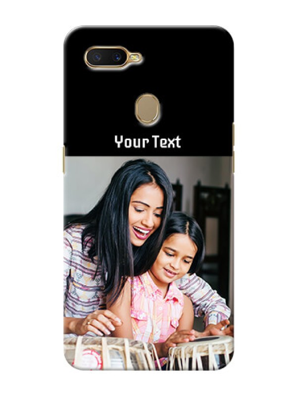 Custom Oppo A7 Photo with Name on Phone Case