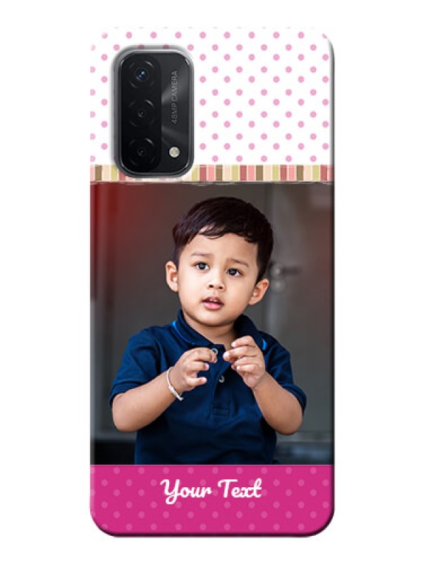 Custom Oppo A74 5G custom mobile cases: Cute Girls Cover Design