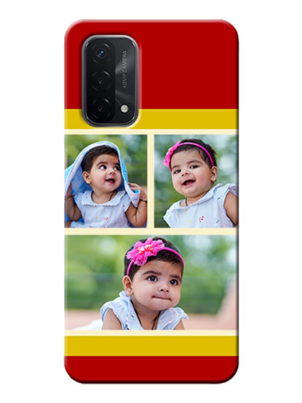 Custom Oppo A74 5G mobile phone cases: Multiple Pic Upload Design