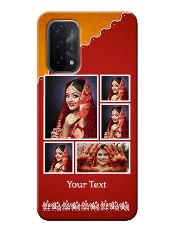 Custom Oppo A74 5G customized phone cases: Wedding Pic Upload Design