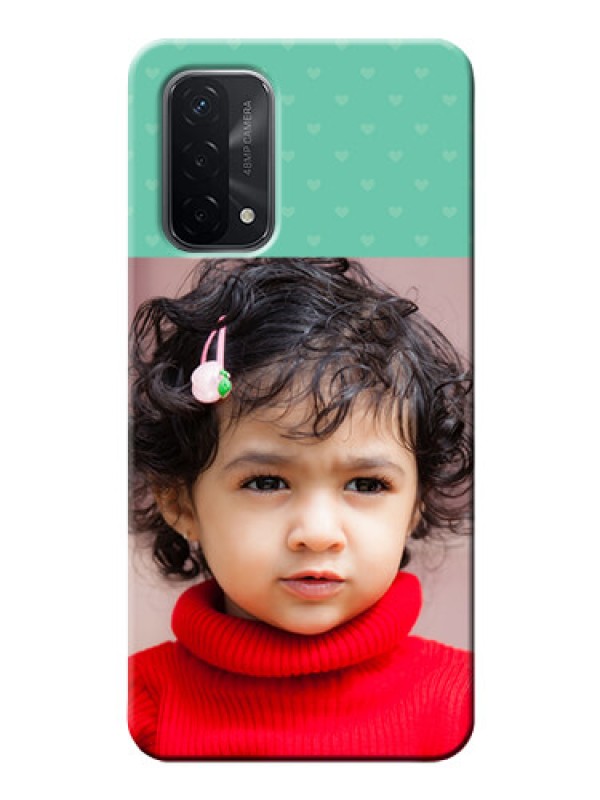 Custom Oppo A74 5G mobile cases online: Lovers Picture Design