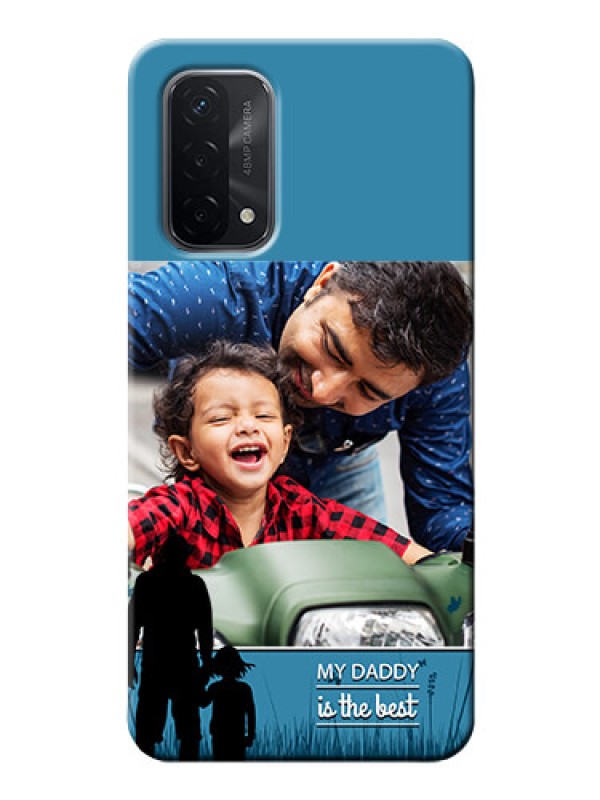 Custom Oppo A74 5G Personalized Mobile Covers: best dad design 