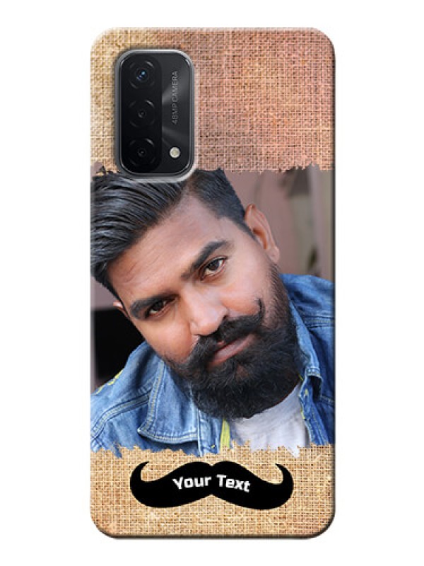 Custom Oppo A74 5G Mobile Back Covers Online with Texture Design