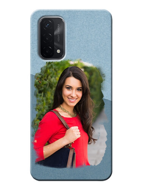 Custom Oppo A74 5G custom mobile phone covers: Grunge Line Art Design