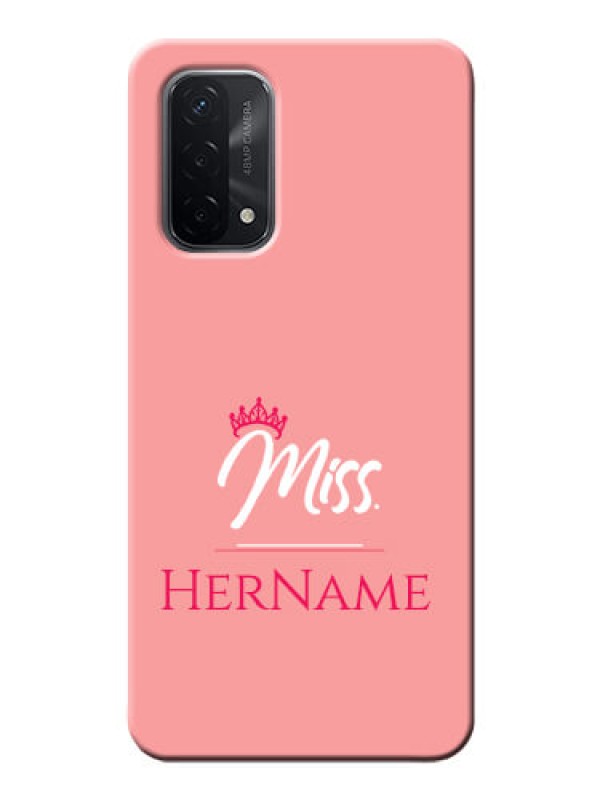 Custom Oppo A74 5G Custom Phone Case Mrs with Name