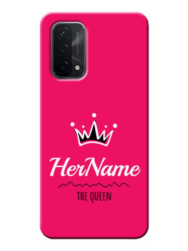 Custom Oppo A74 5G Queen Phone Case with Name