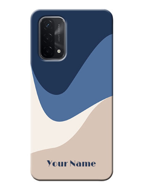 Custom Oppo A74 5G Back Covers: Abstract Drip Art Design