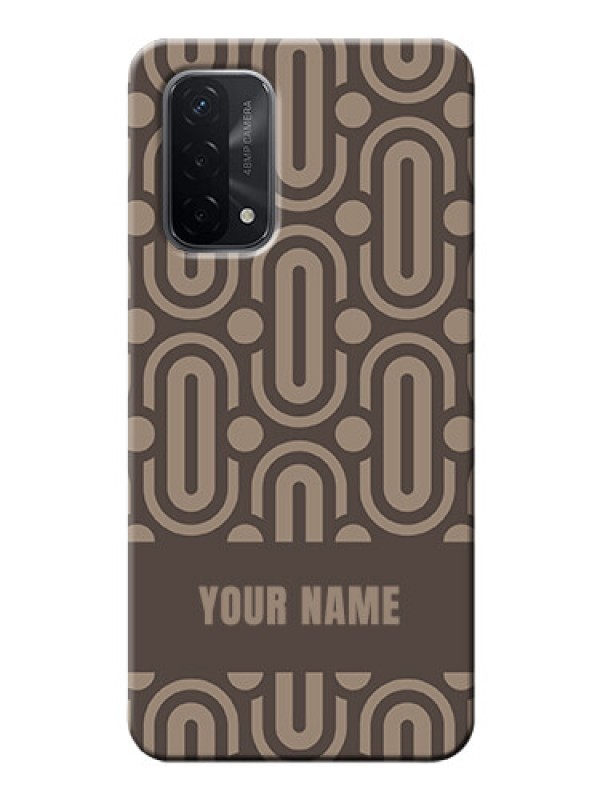 Custom Oppo A74 5G Custom Phone Covers: Captivating Zero Pattern Design