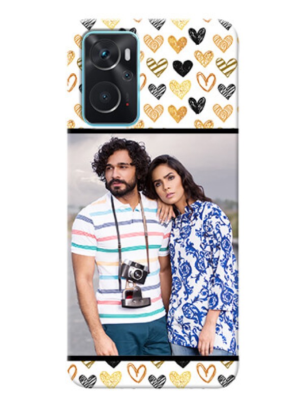 Custom Oppo A76 Personalized Mobile Cases: Love Symbol Design