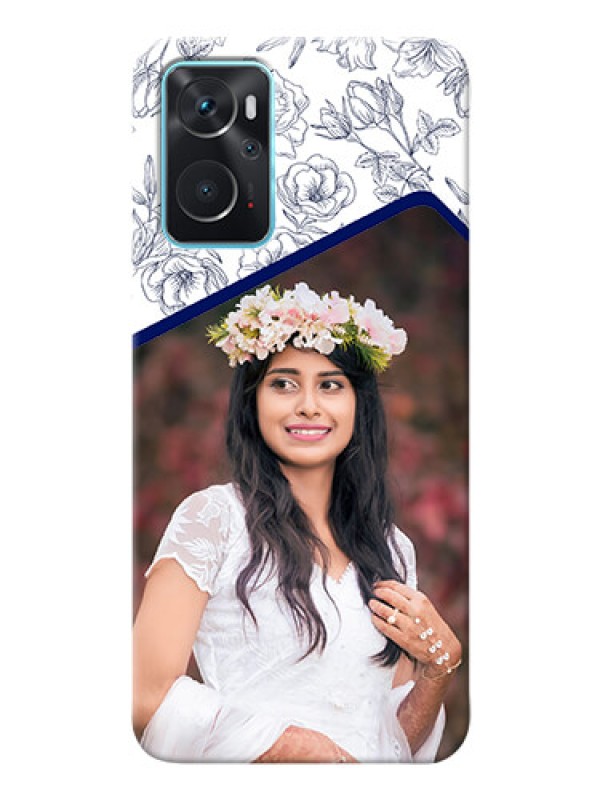Custom Oppo A76 Phone Cases: Premium Floral Design