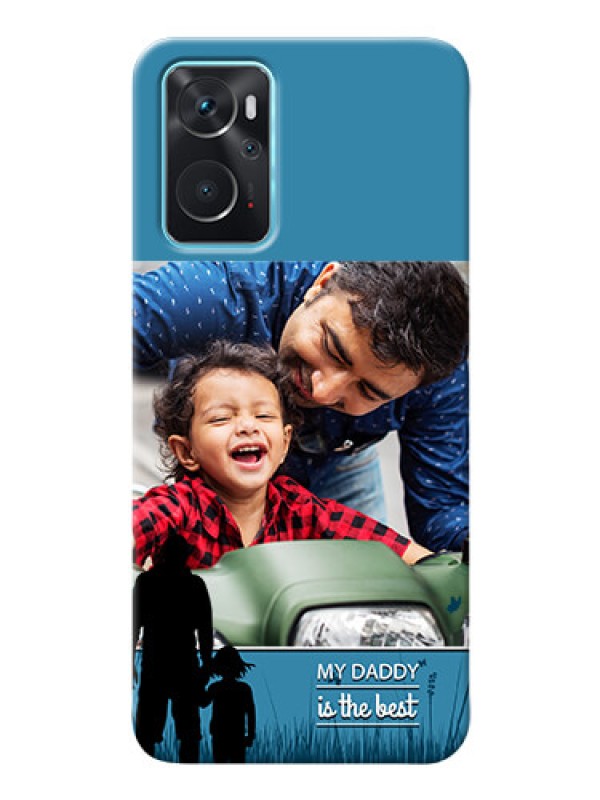 Custom Oppo A76 Personalized Mobile Covers: best dad design 