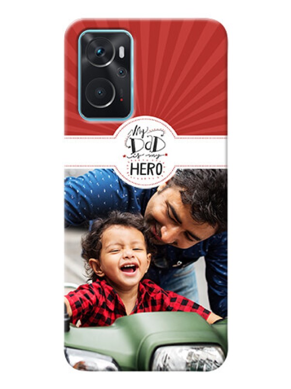 Custom Oppo A76 custom mobile phone cases: My Dad Hero Design