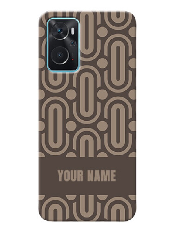 Custom Oppo A76 Custom Phone Covers: Captivating Zero Pattern Design
