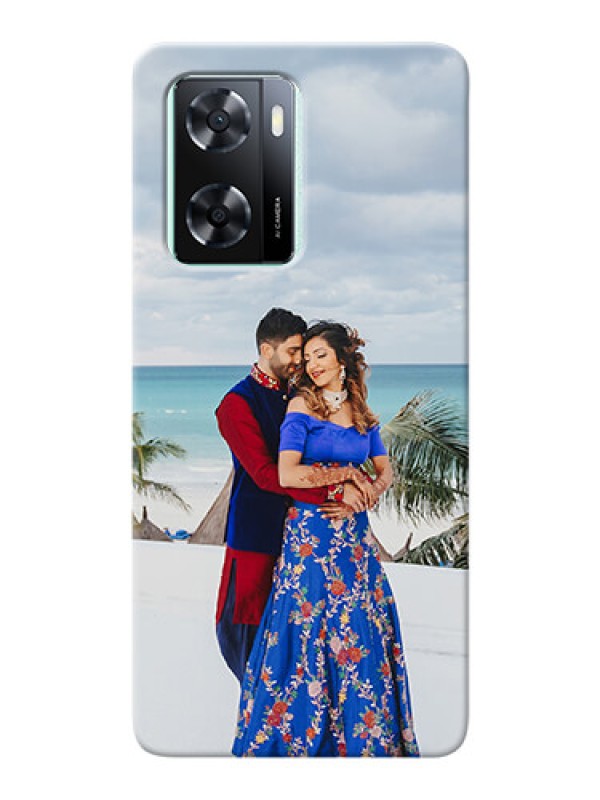 Custom Oppo A77 4G Custom Mobile Cover: Upload Full Picture Design