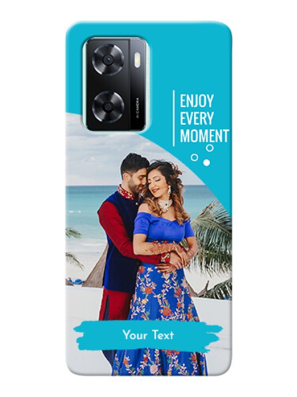 Custom Oppo A77 4G Personalized Phone Covers: Happy Moment Design