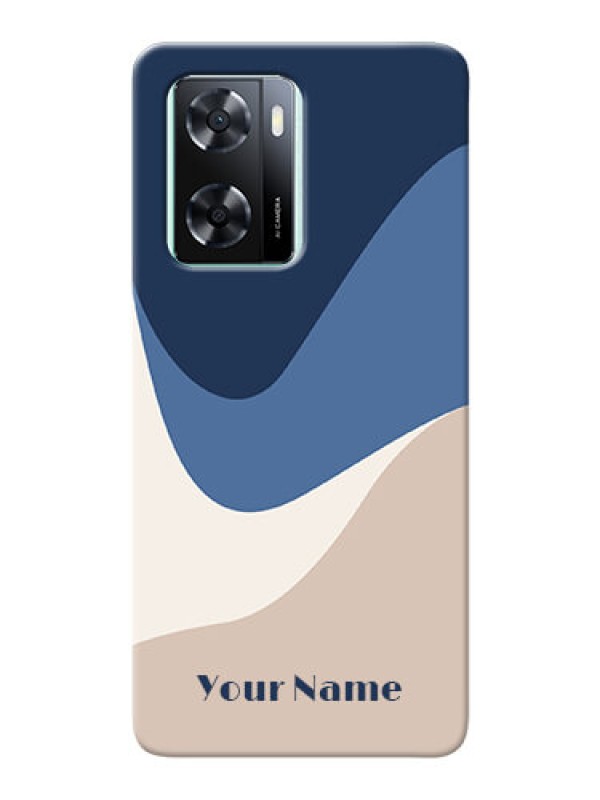 Custom Oppo A77 4G Back Covers: Abstract Drip Art Design
