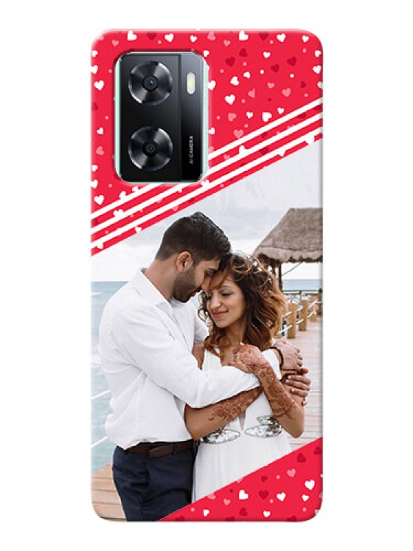 Custom Oppo A77s Custom Mobile Covers: Valentines Gift Design