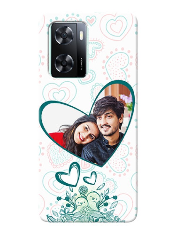 Custom Oppo A77s Personalized Mobile Cases: Premium Couple Design
