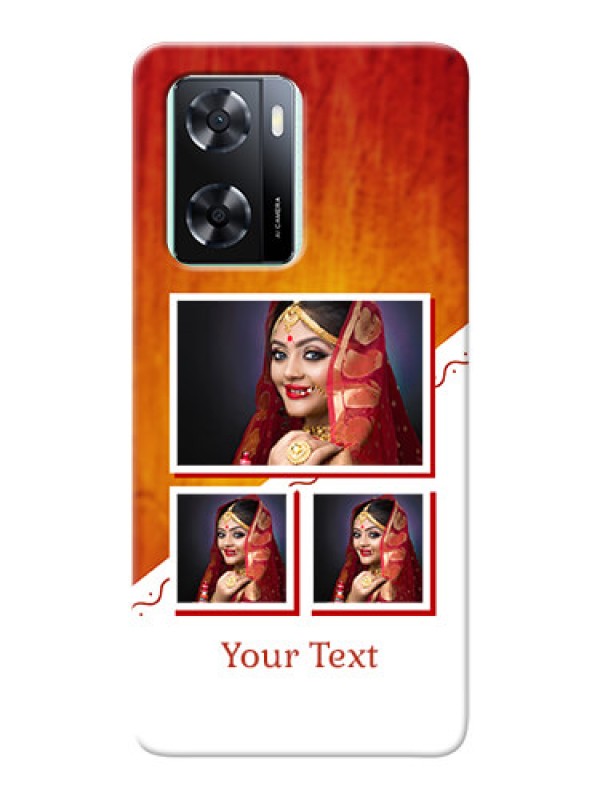 Custom Oppo A77s Personalised Phone Cases: Wedding Memories Design 