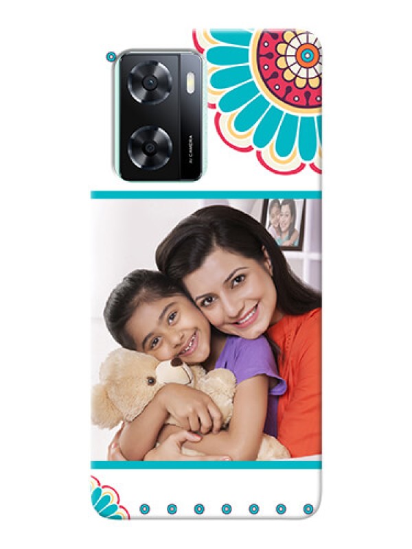 Custom Oppo A77s custom mobile phone cases: Flower Design