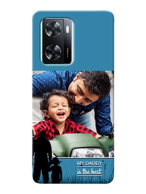 Custom Oppo A77s Personalized Mobile Covers: best dad design 