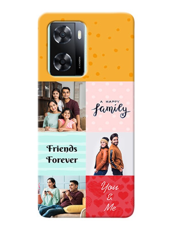 Custom Oppo A77s Customized Phone Cases: Images with Quotes Design