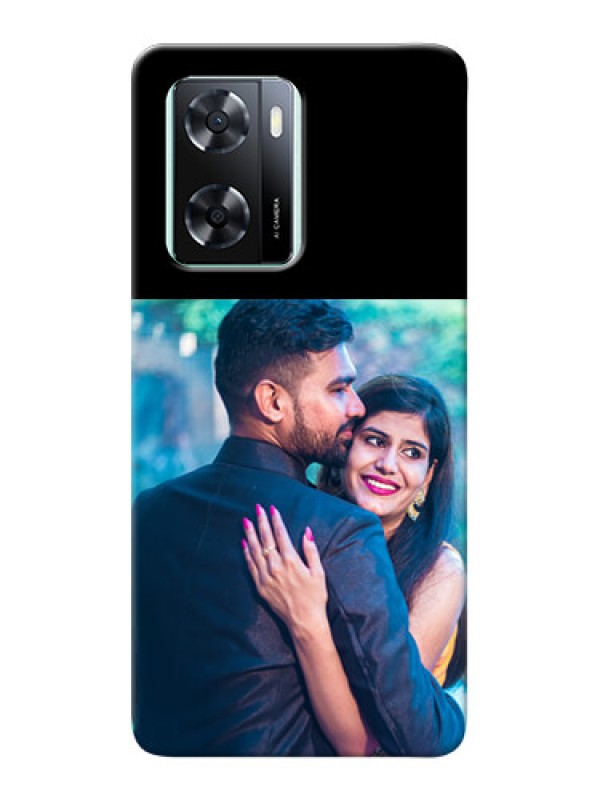 Custom Oppo A77S Custom Hard Phone Case - Upload Full Picture With Custom Color Design