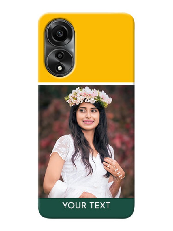 Custom Oppo A78 4G Custom Phone Covers: Love You Design